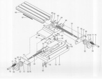 Proxxon 24106 Compound table KT 230 Spare Parts